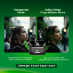 BeLL Bliss Pods – Black | 30H Playback, ANC up to 32dB, IPX4 Water-Resistant - Image 6