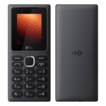 HMD 100 Keypad Mobile Phone | Dual SIM, Long Lasting Battery, Durable Design, Wireless FM Radio, Phone Talker, 1-Year Replacement Guarantee | Grey