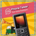 HMD 100 Keypad Mobile Phone | Dual SIM, Long Lasting Battery, Durable Design, Wireless FM Radio, Phone Talker, 1-Year Replacement Guarantee | Grey - Image 8